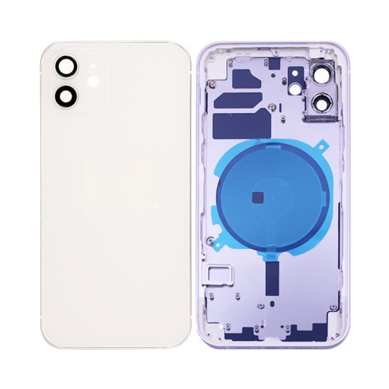 Tapa Trasera+Frame Apple iPhone 12 Blanco